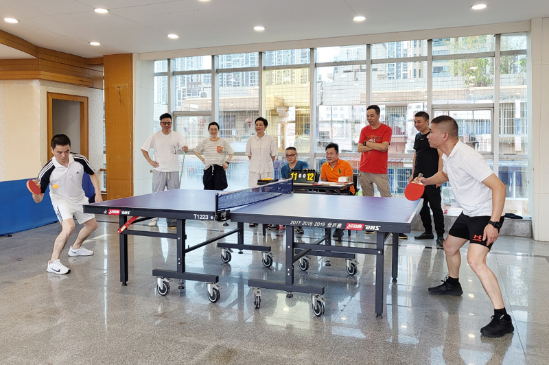 市市政管理中心举办职工乒乓球比赛